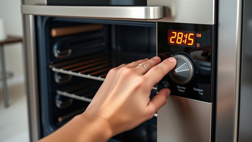 preheat oven accurately first