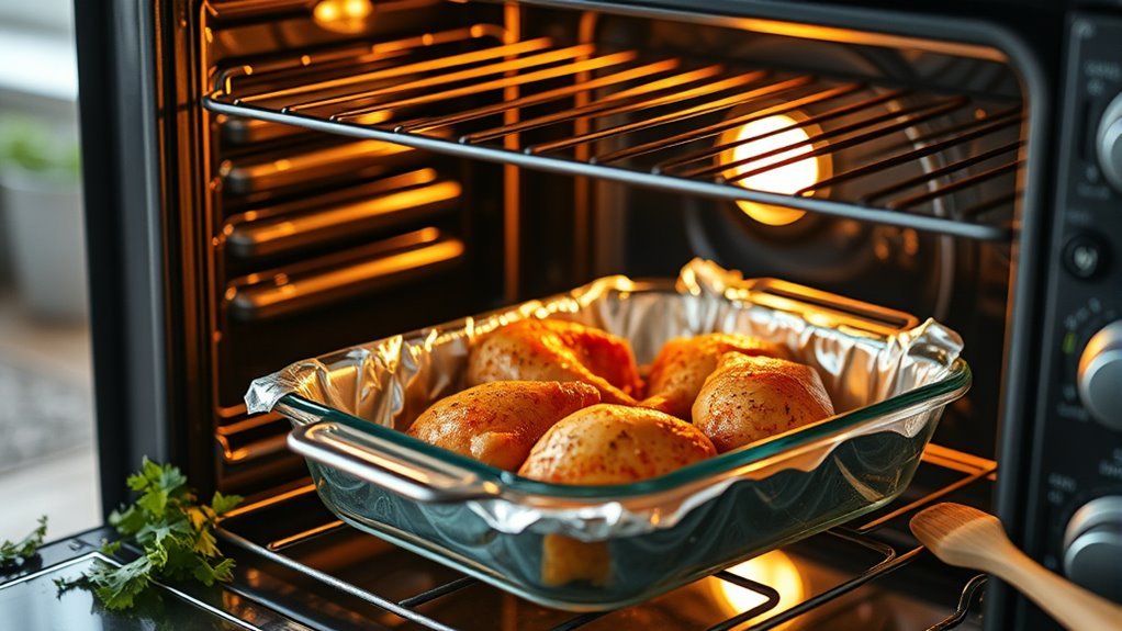 preheat oven add liquid