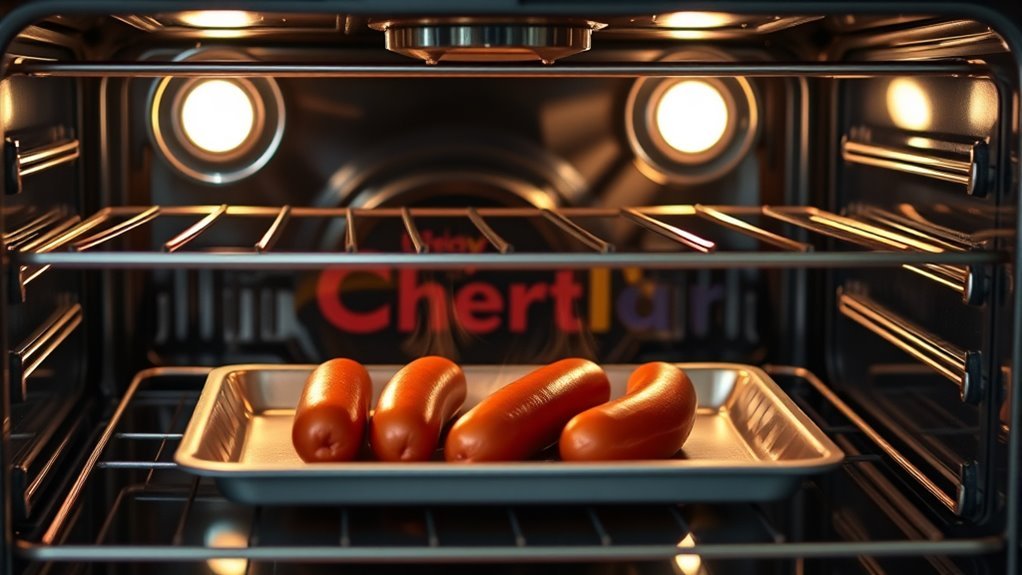 preheat oven for even cooking
