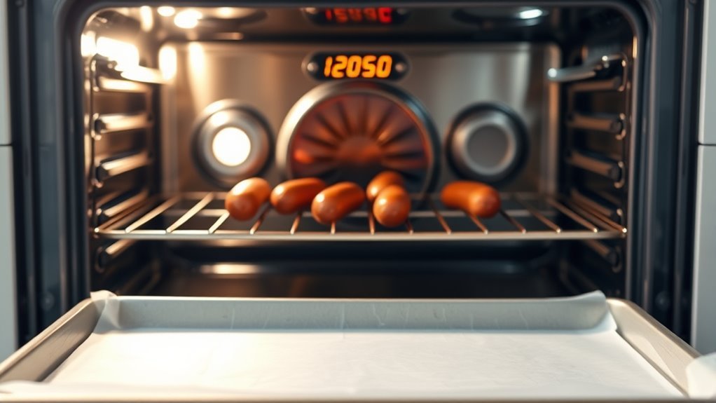 preheat oven line pan