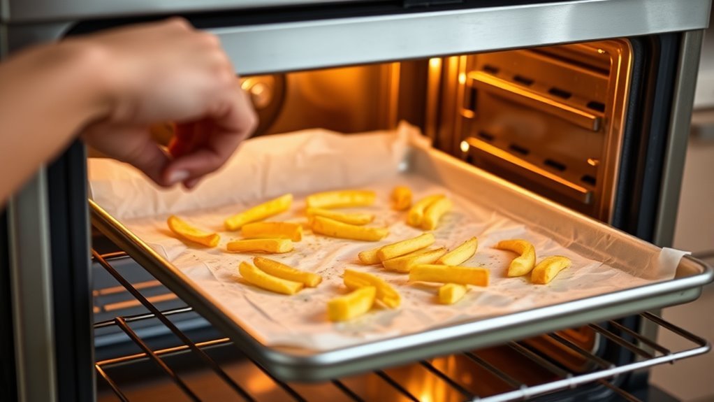 preheat oven prepare baking sheet