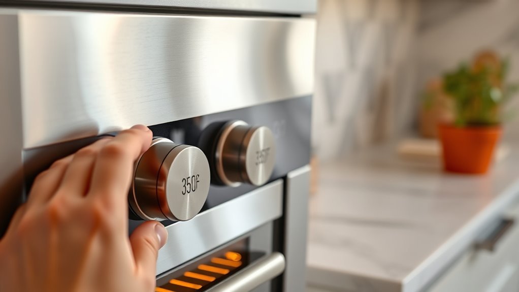 preheat oven step by step