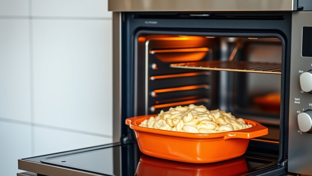 preheat oven thoroughly first