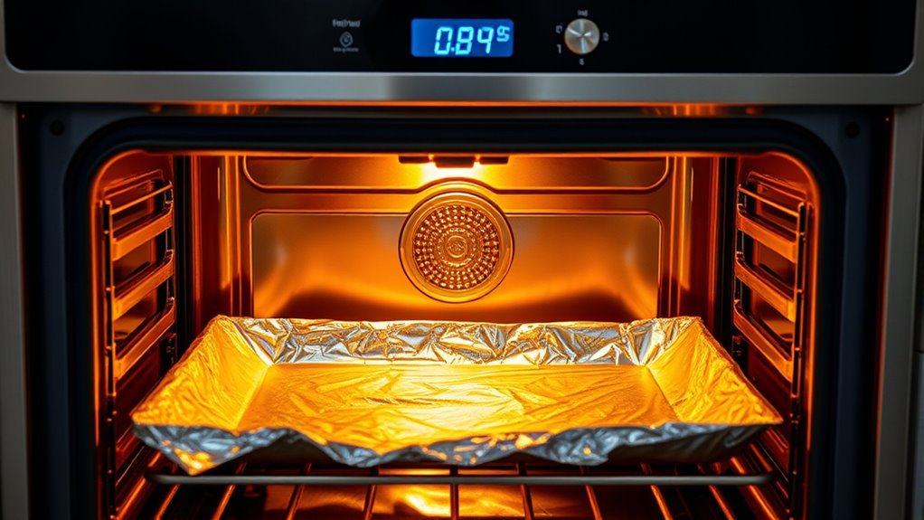 preheat oven thoroughly first
