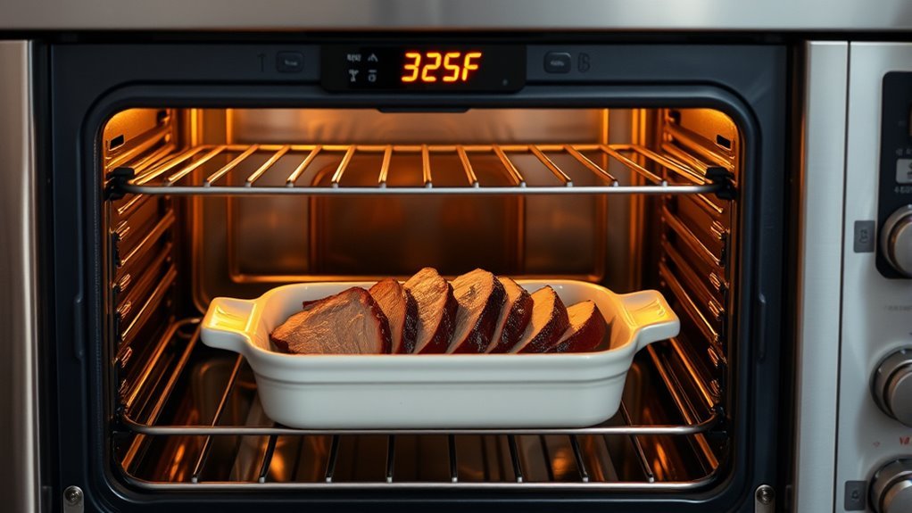 preheat oven to ensure even heating