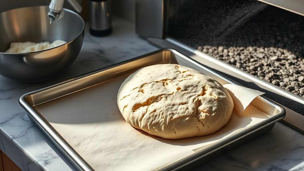 preheat oven with stones