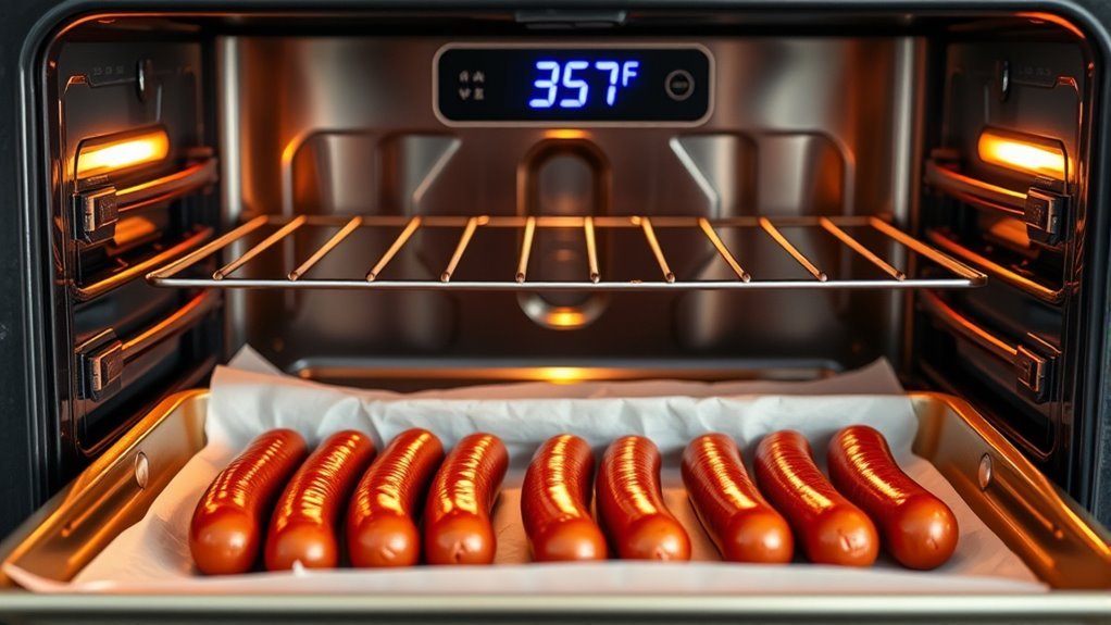 preheat prepare position dry