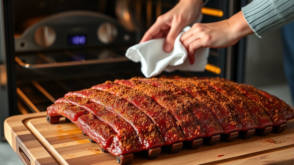 preheat prepare season cook