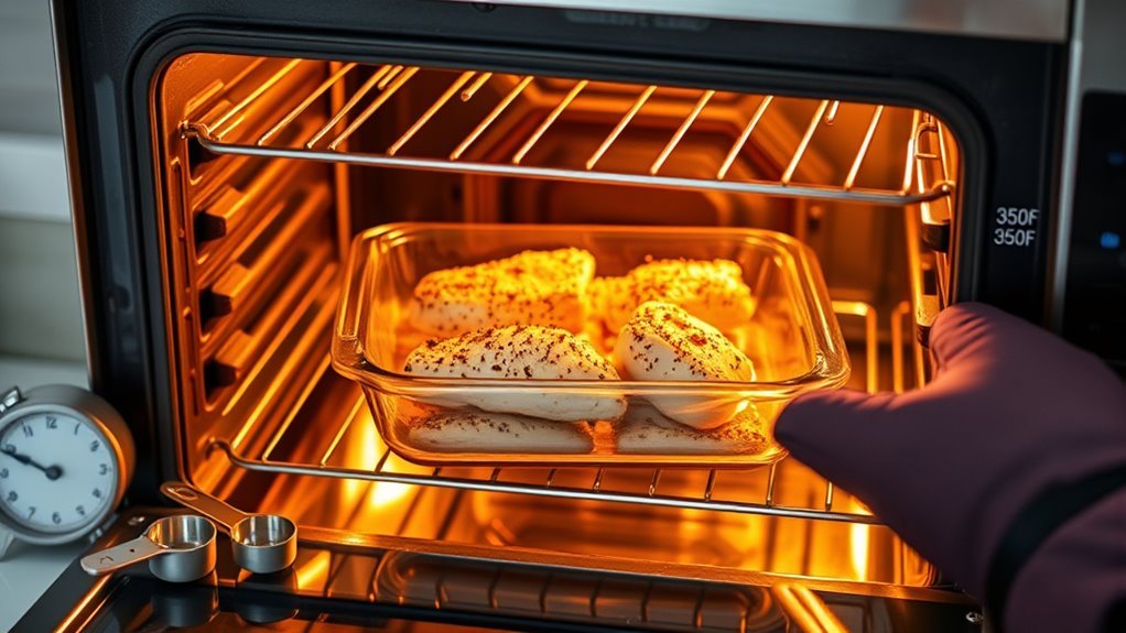 preheat rest cover verify