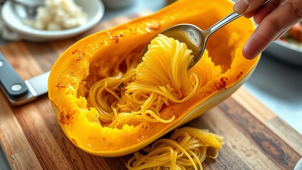 prepare squash for roasting