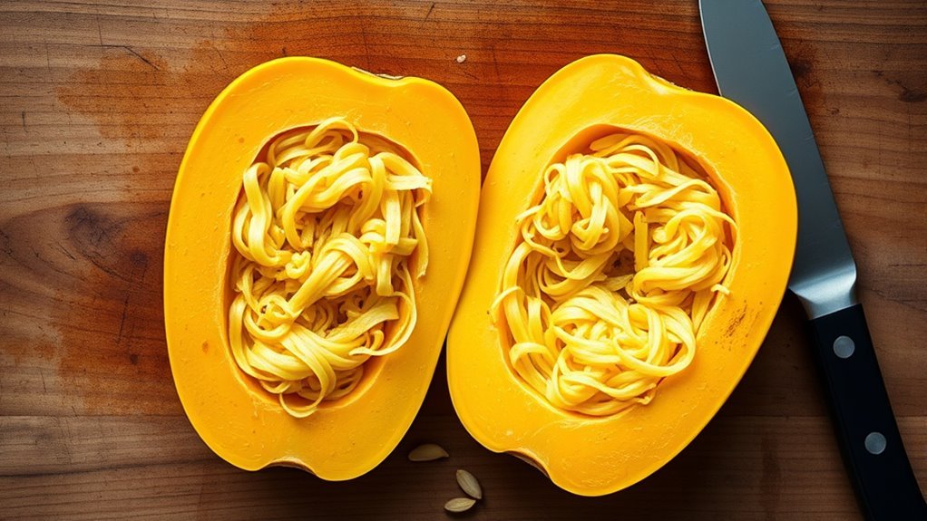 prepare squash safely and carefully