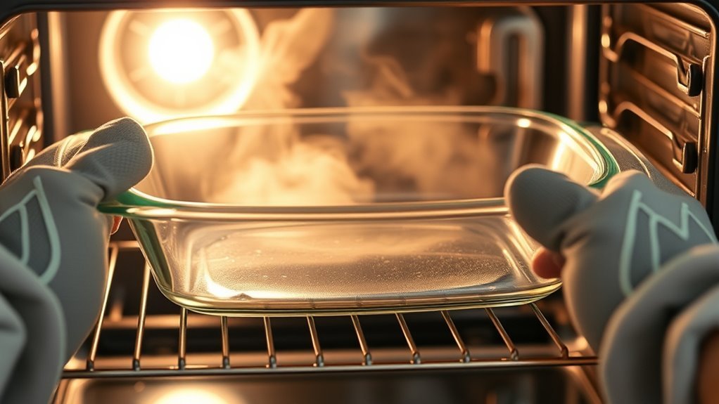pyrex oven safe temperature guidelines