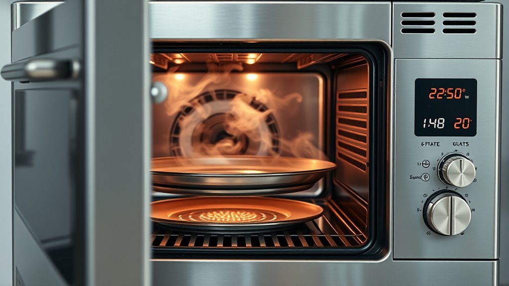 rapid even multi heat cooking