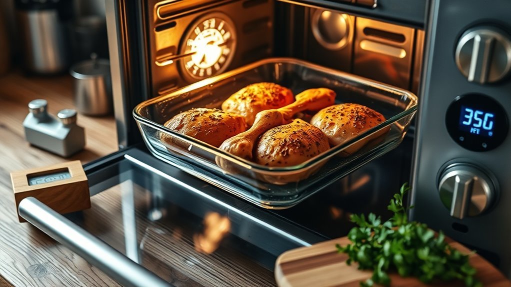 reheat chicken evenly moist