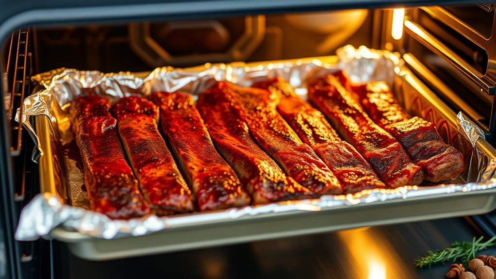 reheat ribs at 250 f