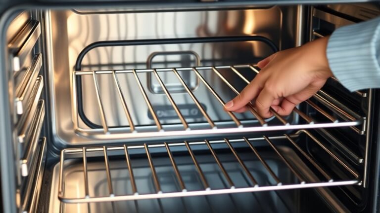 reinstall oven racks correctly