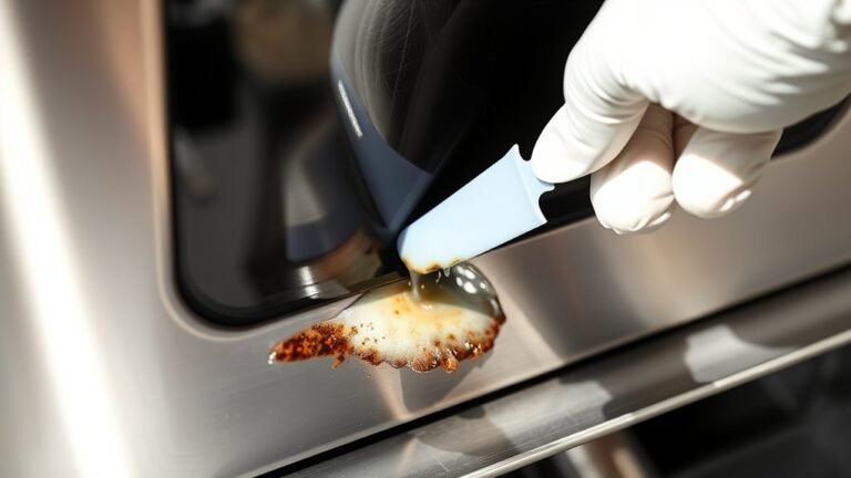 remove plastic residue easily