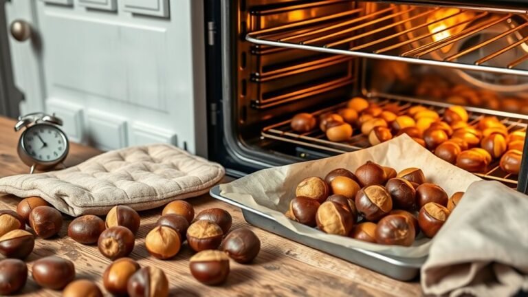 roast chestnuts in oven