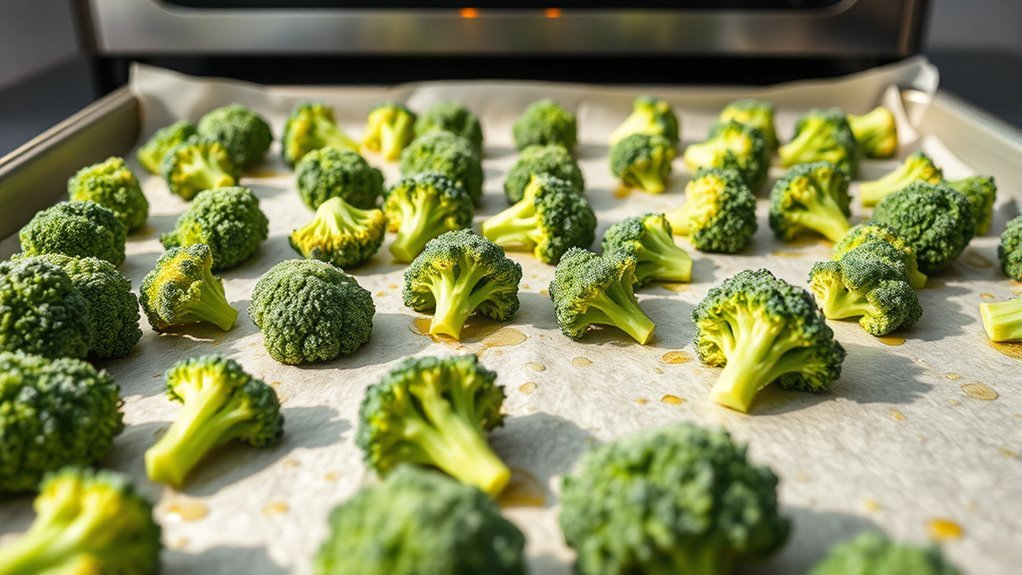 roast frozen broccoli properly