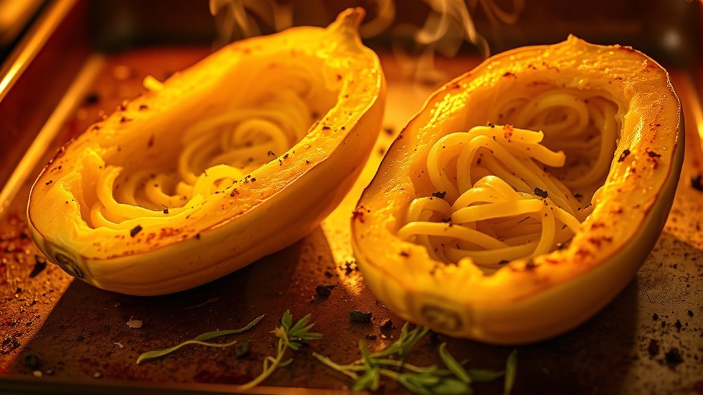 roast squash until tender