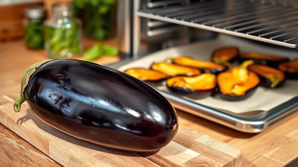 roast whole eggplant oven