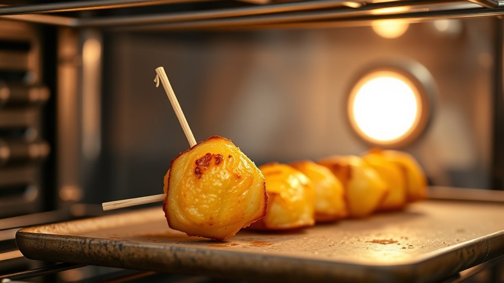 safe toothpick oven use