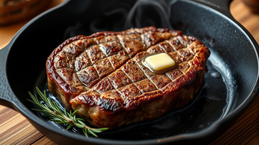 sear dry oil rest