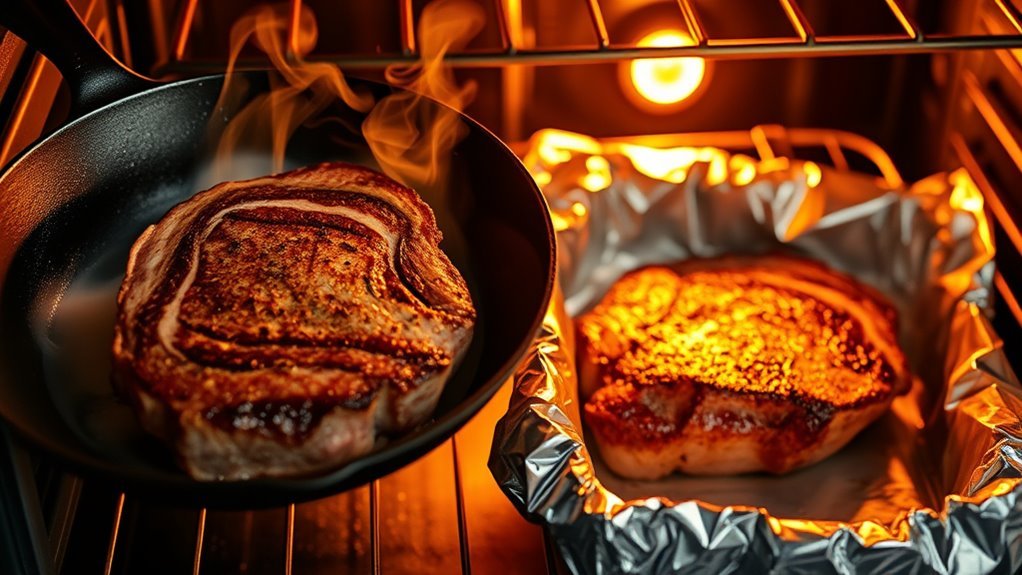 sear roast high temperature