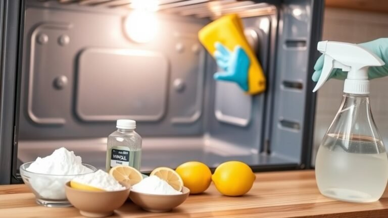 simple oven cleaning method