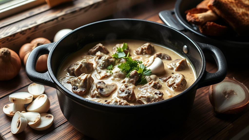 slow cooked tender beef stew