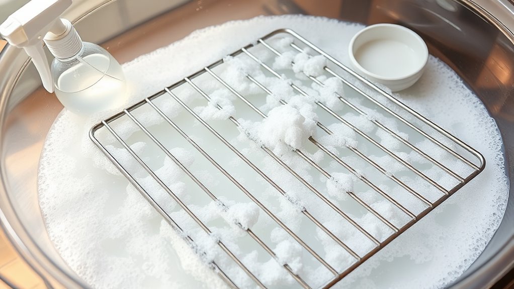 soak scrub rinse dry