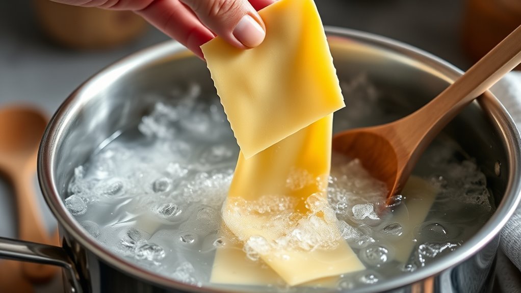soften noodles before baking