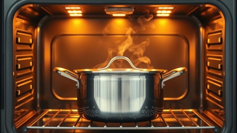 stainless steel oven safety