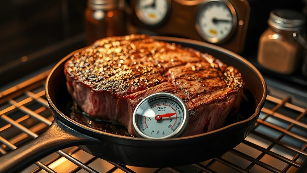 steak thickness influences cooking