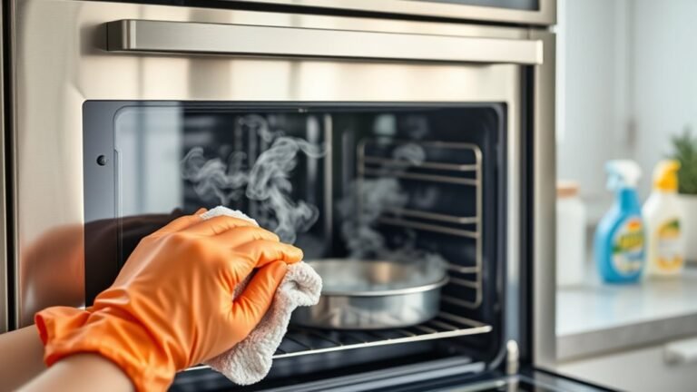 steam clean oven easily
