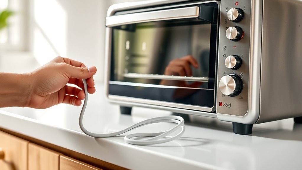 unplug and cool appliance