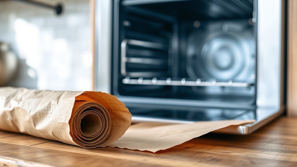 use food grade oven safe paper