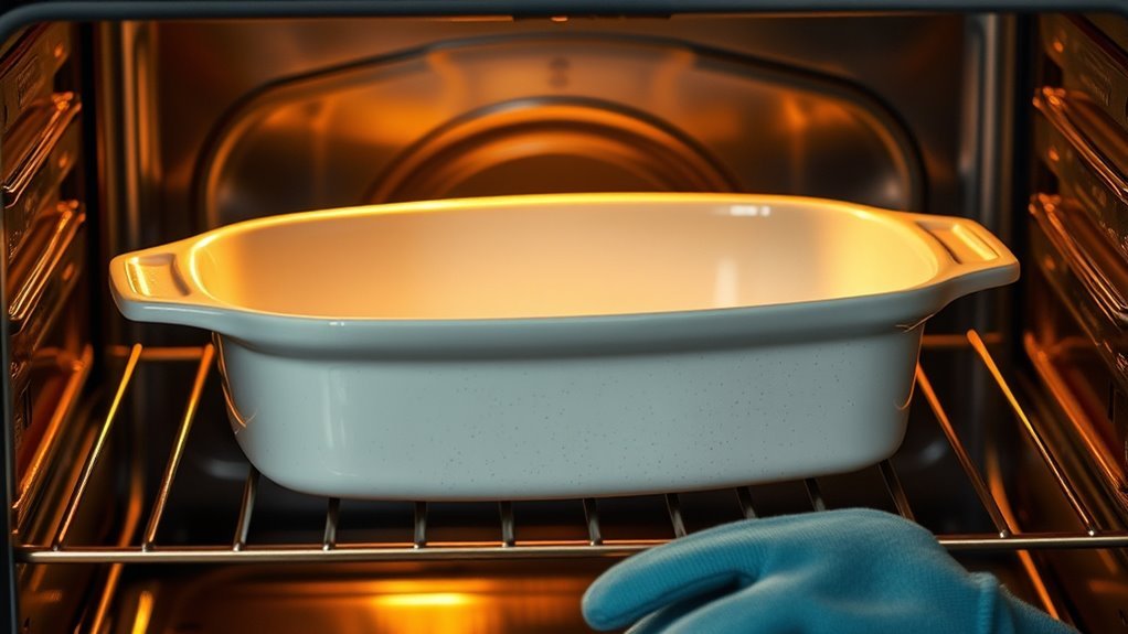 use oven safe ceramic materials
