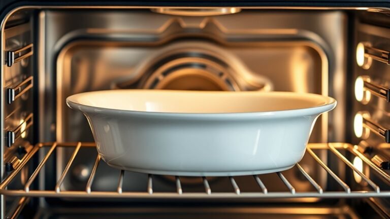use oven safe ceramic safely
