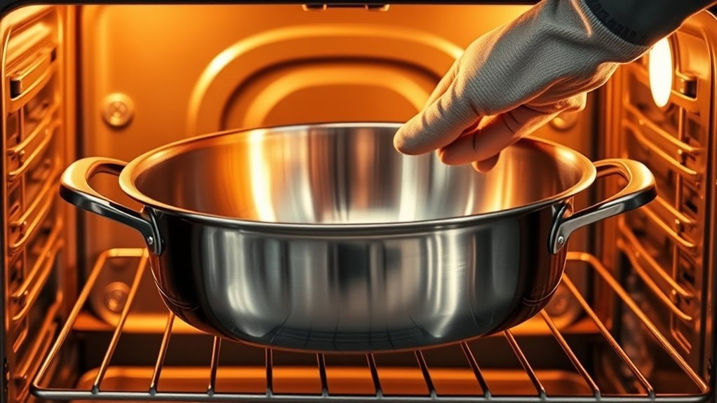 use oven safe cookware properly