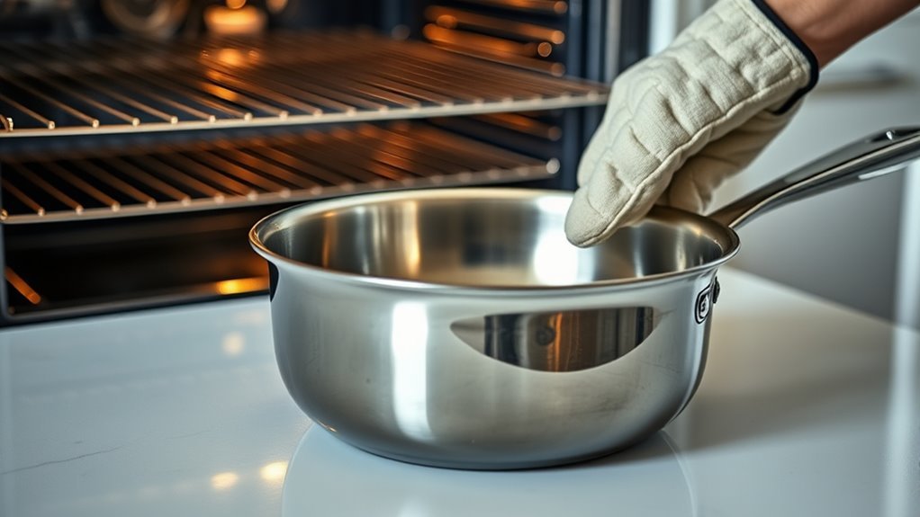 use oven safe dry clean