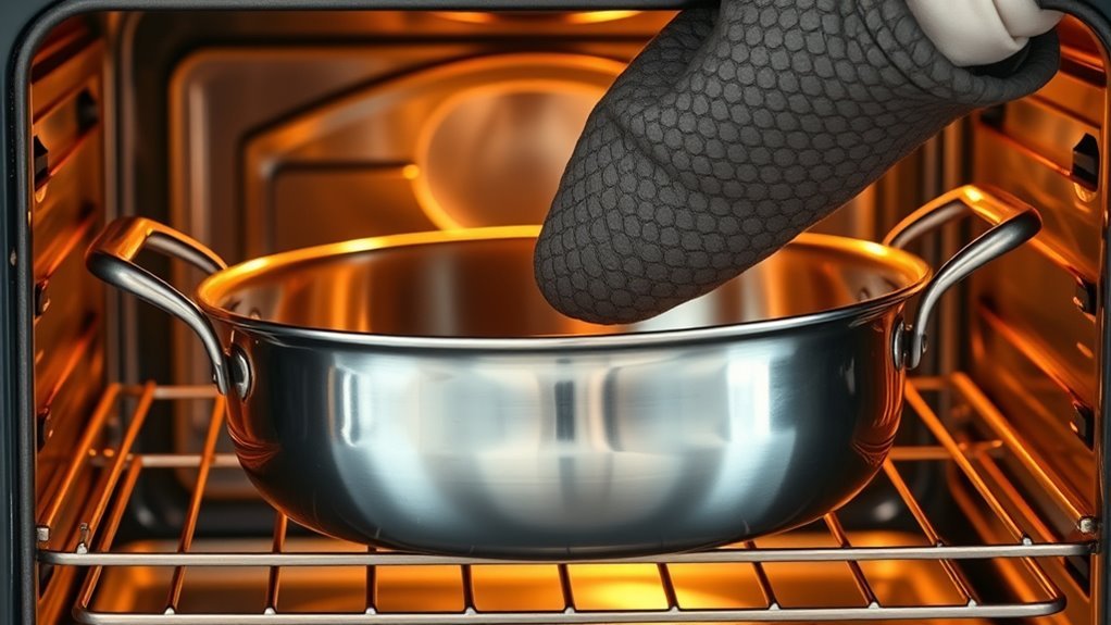 use oven safe handle carefully