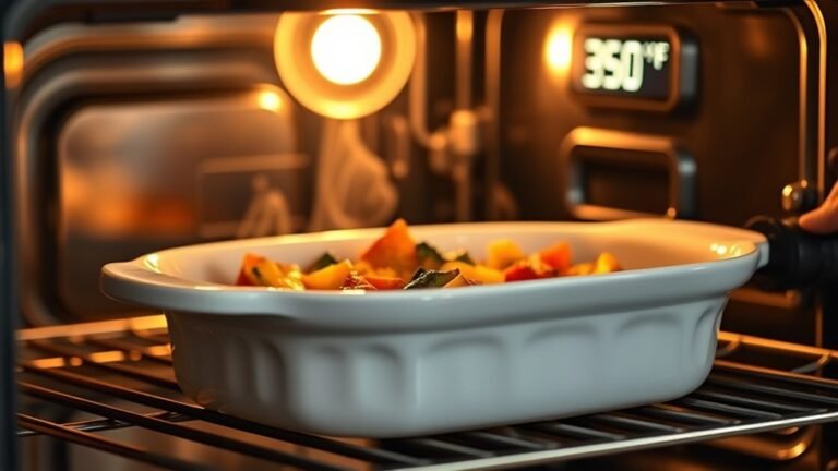 use oven safe porcelain properly