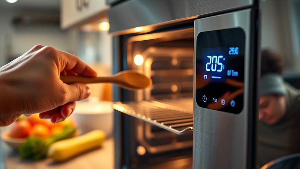 use oven thermometer consistently