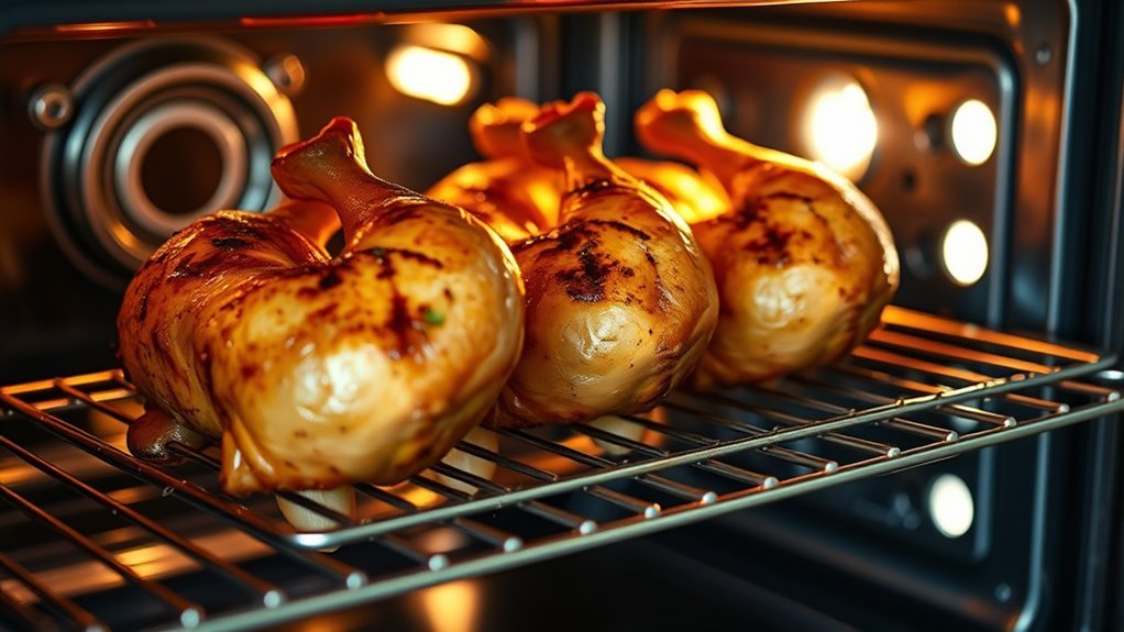 use thermometer rest chicken