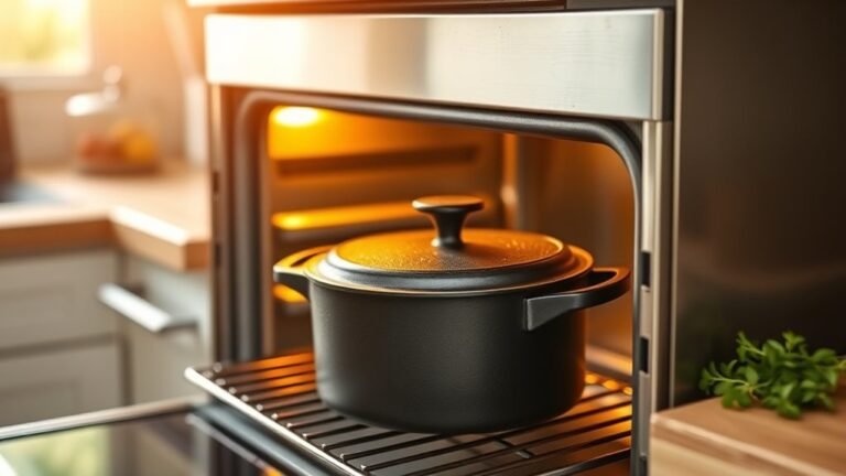 using pots safely in oven