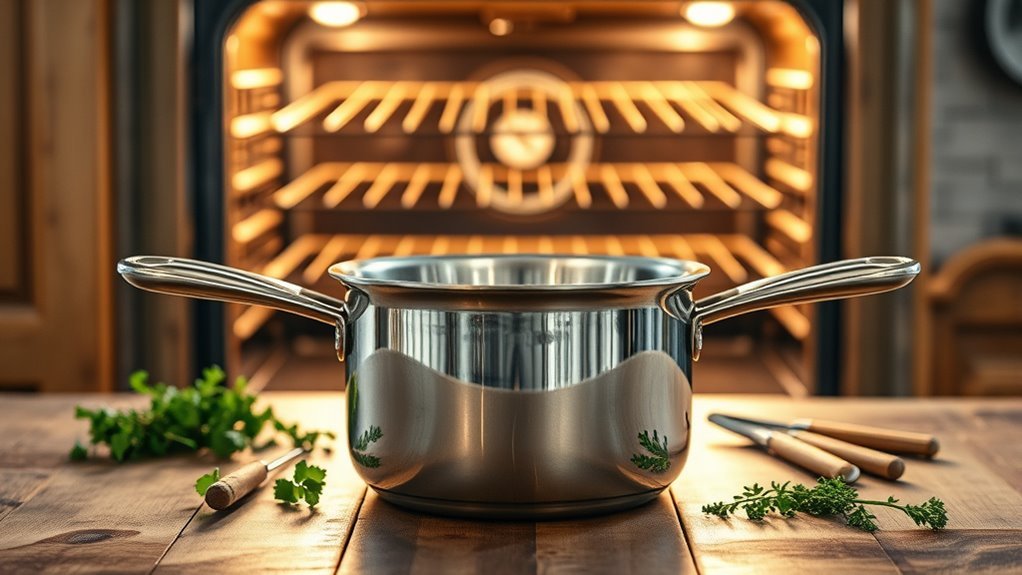 verify oven safe stainless steel